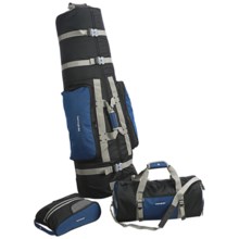 Samsonite 3-Piece Golf Travel Set in Blue/Black - Closeouts