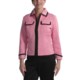 Samuel Dong Jacquard Jacket - Zip Front (For Women)