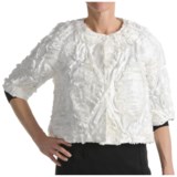 Samuel Dong Ribbon Jacket - 3/4 Sleeve (For Women)