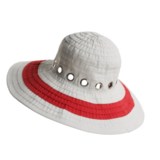 San Diego Hat Co. Ribbon Crusher Hat - UPF 50+ (For Women)