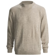 San York Alpaca Pullover Sweater - Crew Neck (For Men) in Oat - Closeouts