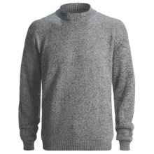 San York Alpaca Pullover Sweater - Crew Neck (For Men) in Salt/Pepper - Closeouts