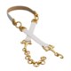 Sandy Duftler Leather Chain Belt (For Women)