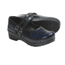 Sanita Claire Cabrio Clogs - Leather (For Women) in Blue - Closeouts