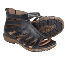 Sanita Dagny Gladiator Sandals - Leather (For Women) in Black - Closeouts