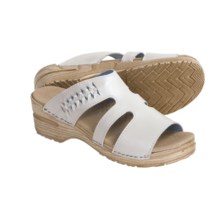Sanita Donna Sandals - Leather (For Women) in White - Closeouts