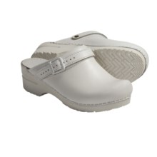 Sanita Morse Clogs - Leather (For Women) in White - Closeouts