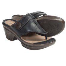 Sanita Nikka Sandals - Leather (For Women) in Black - Closeouts