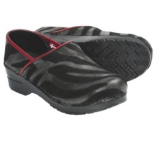 Sanita Professional Benedicte Clogs - Leather (For Women) in Black - Closeouts