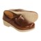 Cognac Sanita Professional Croco Clogs - Leather (For Women)