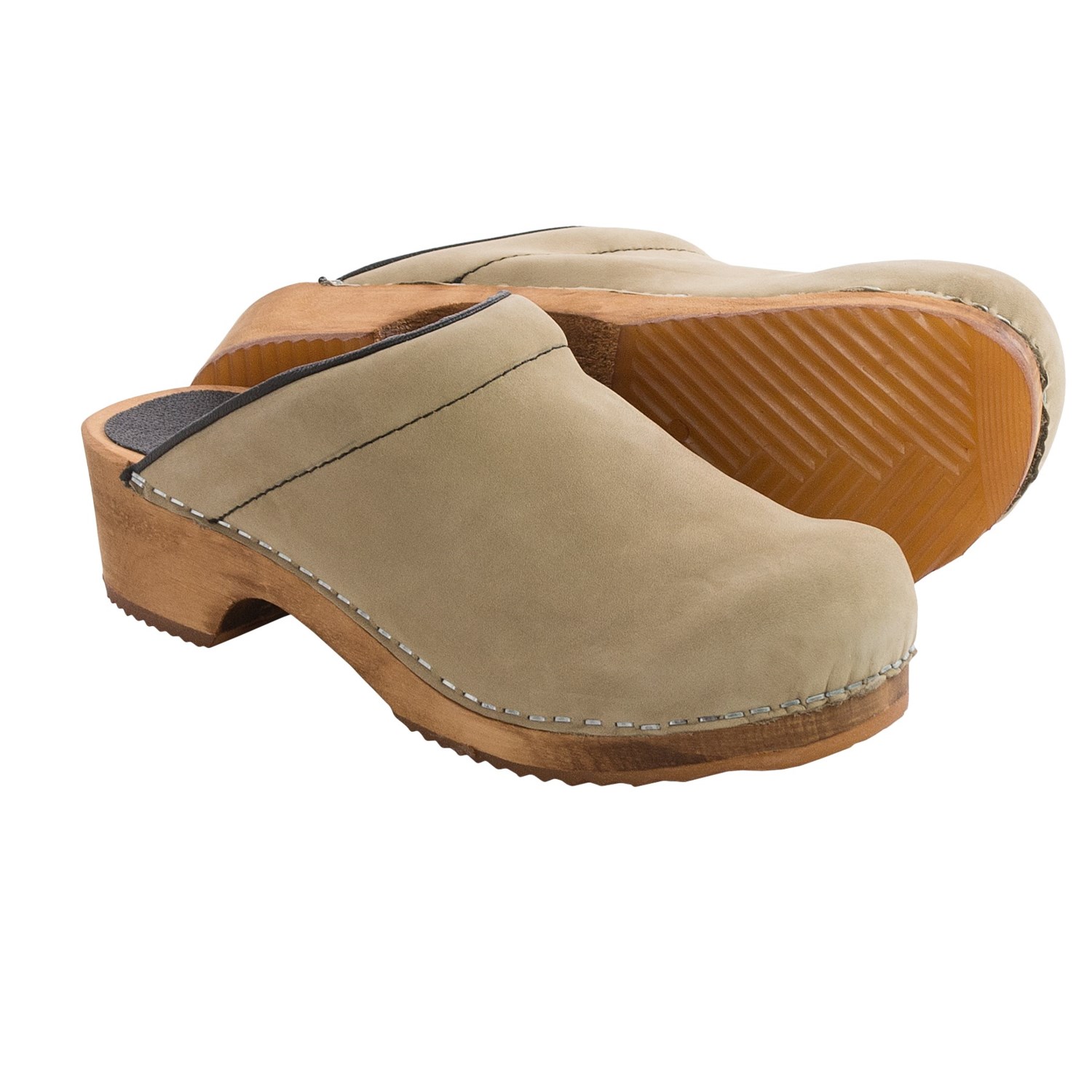 sanita wooden clogs