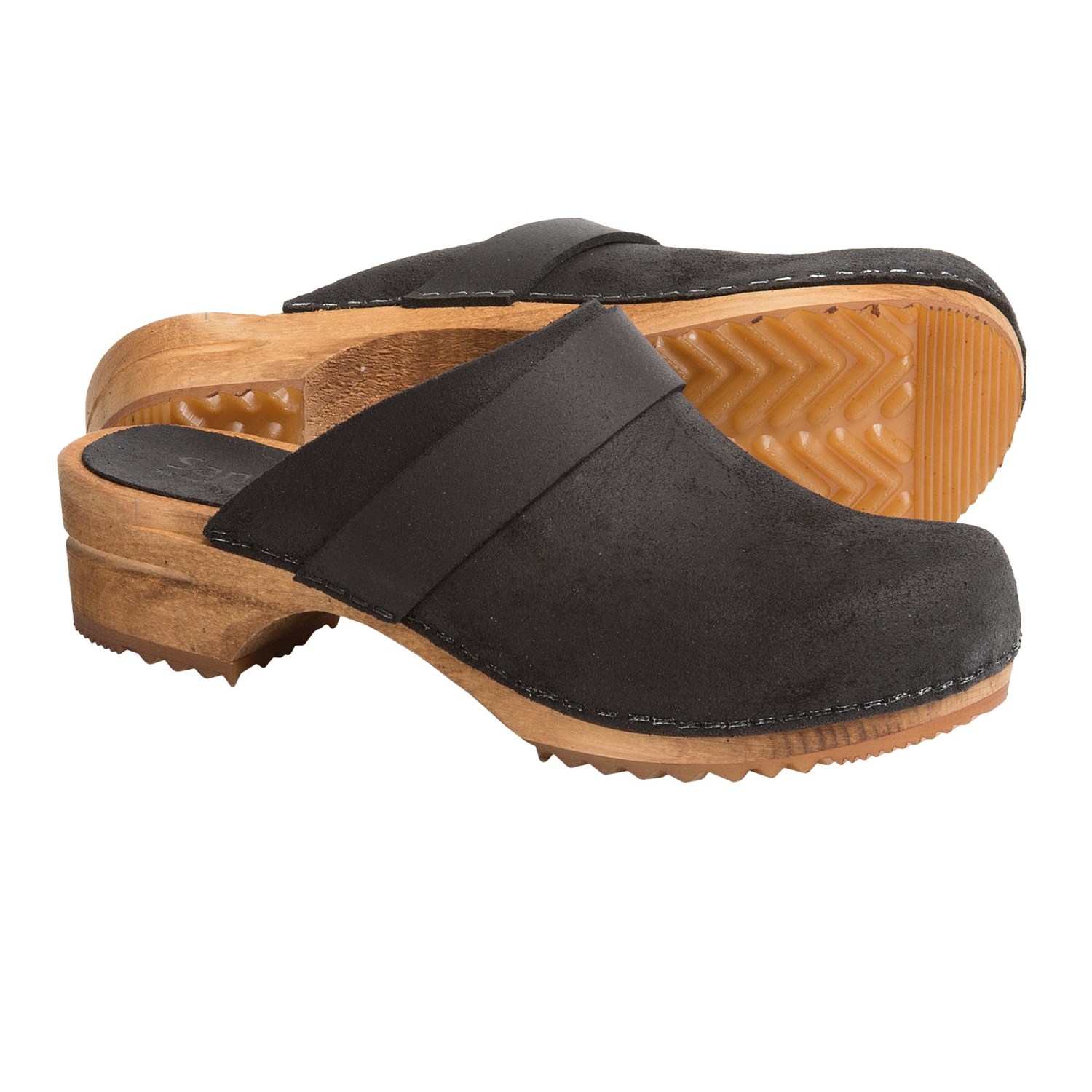 sanita wooden clogs