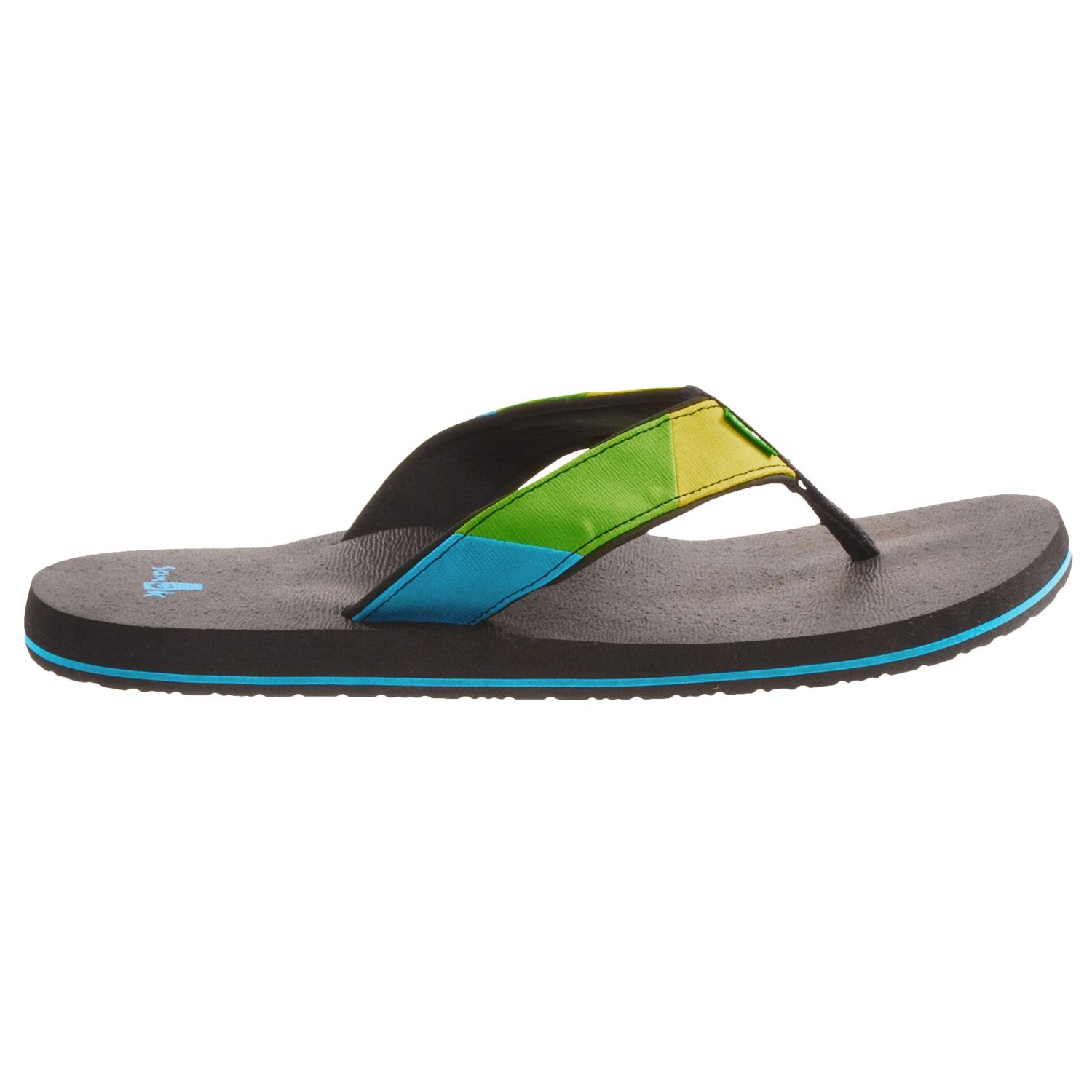 Sanuk Block Party Sandals (For Men) 8248T - Save 20%
