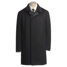 Sanyo Dodge Rain Coat - Wool (For Men) in Black - Closeouts