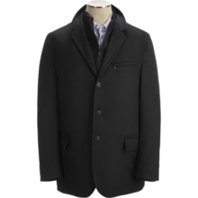 Sanyo Stratton Hybrid Micro Wool Sport Coat (For Men) in Black - Closeouts