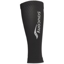Saucony Amp Pro2 Compression Calf Warmers (For Men and Women) in Black - Closeouts