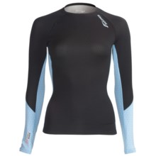 Saucony Amp Pro2 Recovery Compression Shirt - Long Sleeve (For Women) in Black - Closeouts