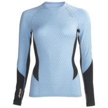 Saucony Amp Pro2 Training Compression Shirt - Long Sleeve (For Women) in Breeze - Closeouts