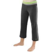 Saucony Cha Cha LX Capris - UPF 50+ (For Women) in Black/Envy - Closeouts