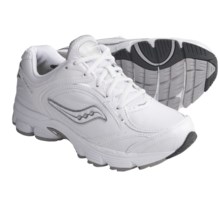 Saucony Echelon LE Walking Shoes (For Men) in White/Silver - Closeouts
