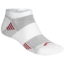Saucony Elite Ultra No-Show Socks - Below-the-Ankle (For Men and Women) in White - Closeouts