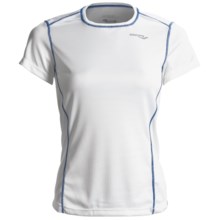 Saucony Empress Shirt - UPF 50+, Short Sleeve (For Women) in White - Closeouts