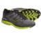 Saucony Grid Crossfire Running Shoes (For Men) in Black/Citron/Grey
