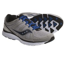 Saucony Grid Crossfire Running Shoes (For Men) in Grey/Blue - Closeouts