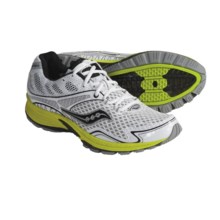 Saucony Grid Getgo Running Shoes (For Men) in White/Citron - Closeouts