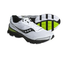 Saucony Grid Shadow Genesis Running Shoes (For Men) in White/Black/Citron - Closeouts
