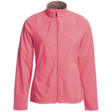 Saucony Heiress Jacket - Waterproof, Soft Shell (For Women) in Vizipro Pink - Closeouts