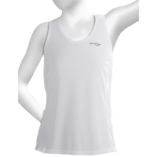 Saucony Hydralite Tank Top - Recycled Materials (For Women) in White - Closeouts