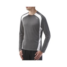 Saucony Inferno Shirt - UPF 40-50+, Recycled Materials, Long Sleeve (For Men) in Element/White - Closeouts