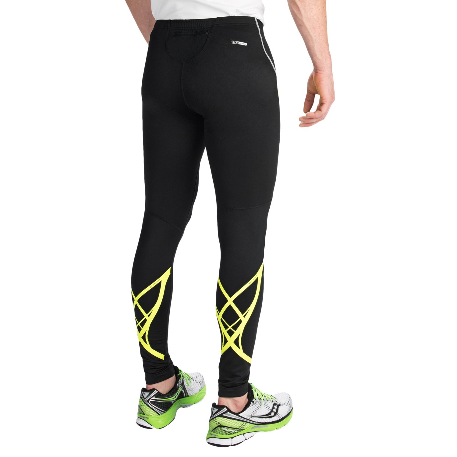 saucony running tights mens