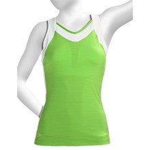 Saucony LX Tank Top - Shelf Bra (For Women) in Nimble Green - Closeouts
