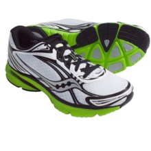 Saucony Mirage 2 Running Shoes (For Men) in White/Black/Slime Green - Closeouts