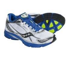 Saucony Mirage 2 Running Shoes (For Men) in White/Blue/Citron - Closeouts