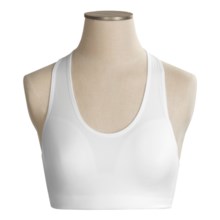 Saucony Motion Sensor Sport Bra - Encapsulated, High Impact (For Women) in White - Closeouts