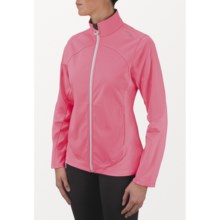Saucony Nomad Jacket (For Women) in Visipro Pink - Closeouts