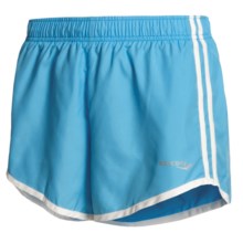 Saucony P.E. Revival Shorts (For Women) in Aqua/White - Closeouts