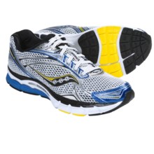 Saucony PowerGrid Triumph 9 Running Shoes (For Men) in White/Royal/Yellow - Closeouts