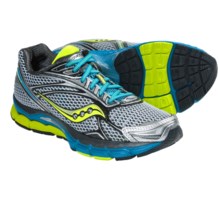 Saucony PowerGrid Triumph 9 Running Shoes (For Women) in Silver/Grey/Citron - Closeouts