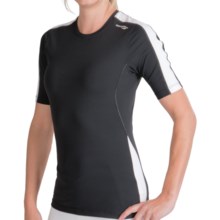 Saucony PrimoLite WXT Shirt - UPF 50, Short Sleeve (For Women) in Black - Closeouts