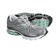 Saucony ProGrid Hurricane 12 Running Shoes (For Women) in Silver/Grey/Aqua - Closeouts