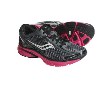 Saucony ProGrid Mirage Running Shoes (For Women) in Grey/Black/Pink