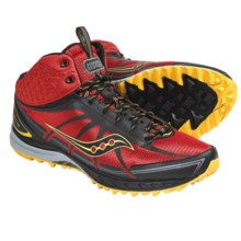 Saucony ProGrid Outlaw Trail Running Shoes (For Men) in Orange/Black - Closeouts