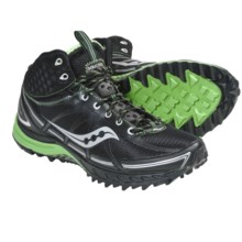 Saucony ProGrid Outlaw Trail Running Shoes (For Women) in Black/Green - Closeouts