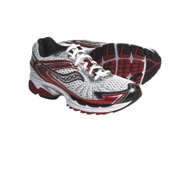 Saucony Progrid Ride 4 Running Shoes (For Men) in White/Red/Black
