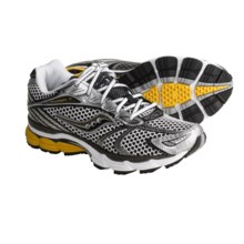 Saucony ProGrid Triumph 7 Running Shoes (For Men) in Silver/Black/Yellow - Closeouts