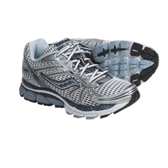 Saucony ProGrid Triumph 8 Running Shoes (For Women) in White/Navy/Blue
